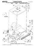 Diagram for 01 - Cabinet Parts