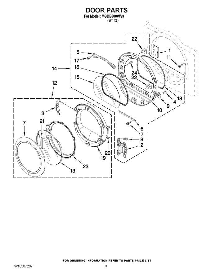 Diagram for MGDE500VW3