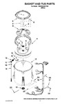Diagram for 03 - Basket And Tub Parts