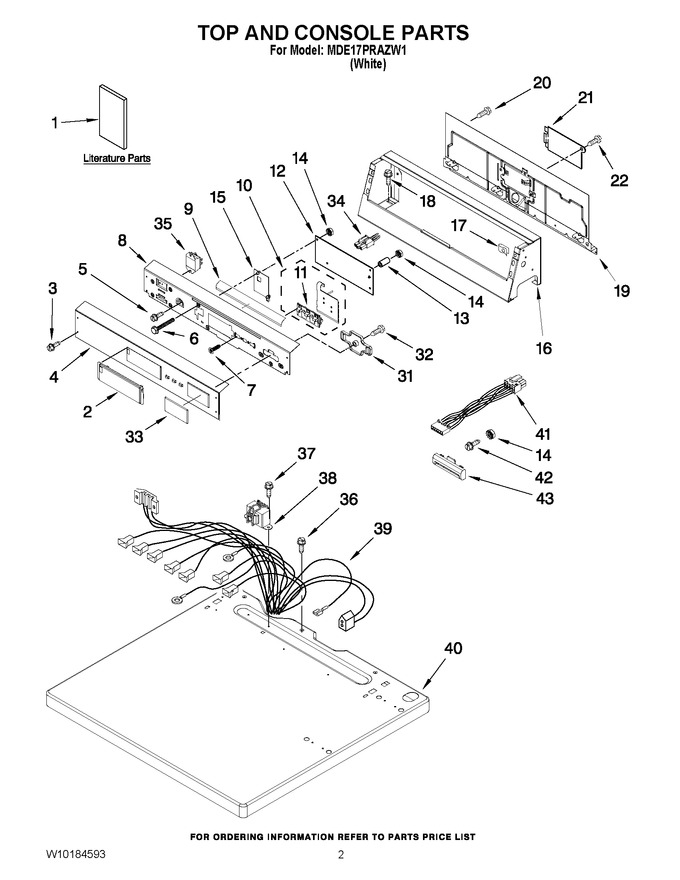 Diagram for MDE17PRAZW1