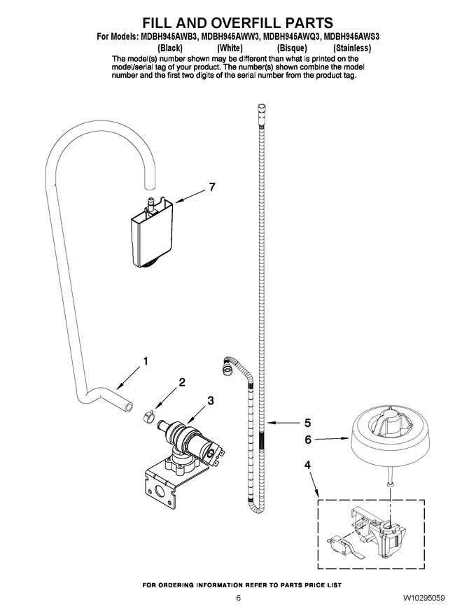 Diagram for MDBH945AWS3