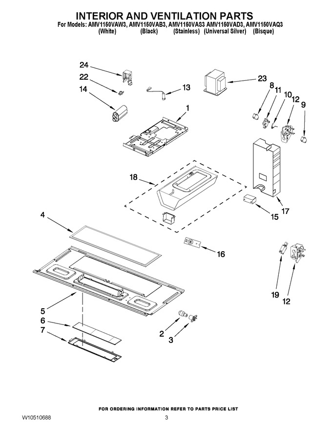 Diagram for AMV1150VAD3