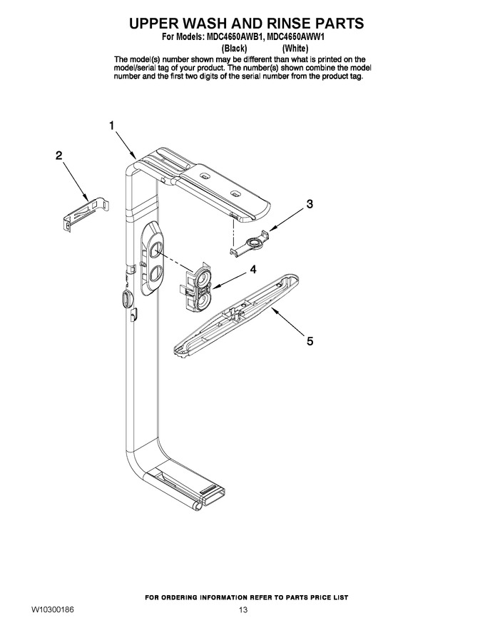 Diagram for MDC4650AWW1