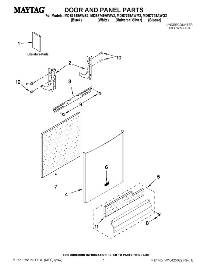 Diagram for MDB7749AWB2