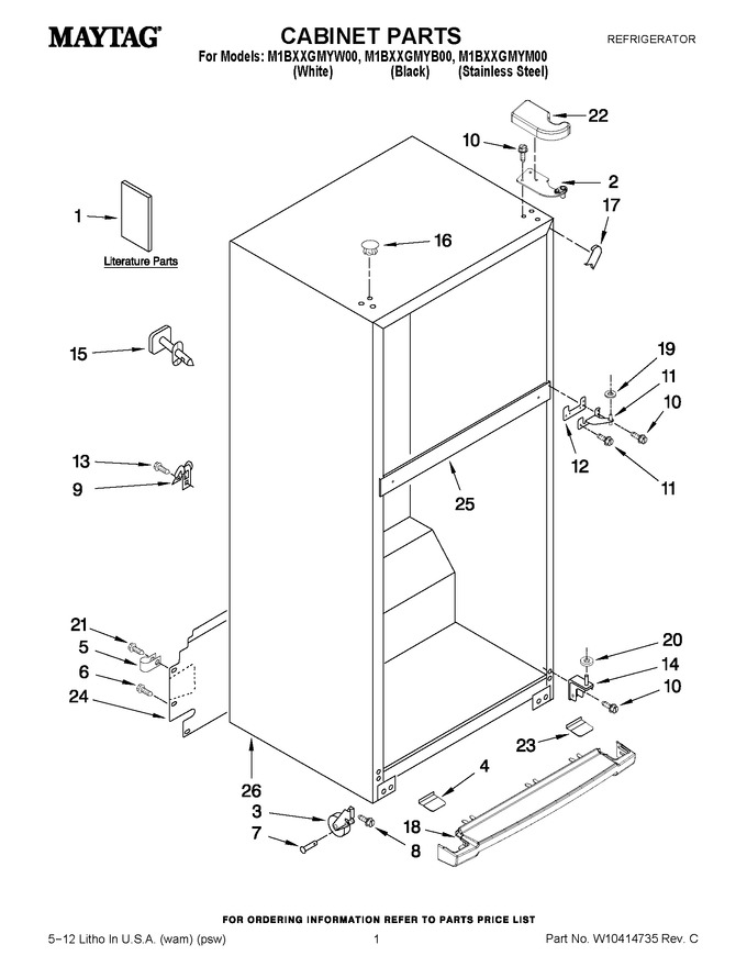 Diagram for M1BXXGMYM00