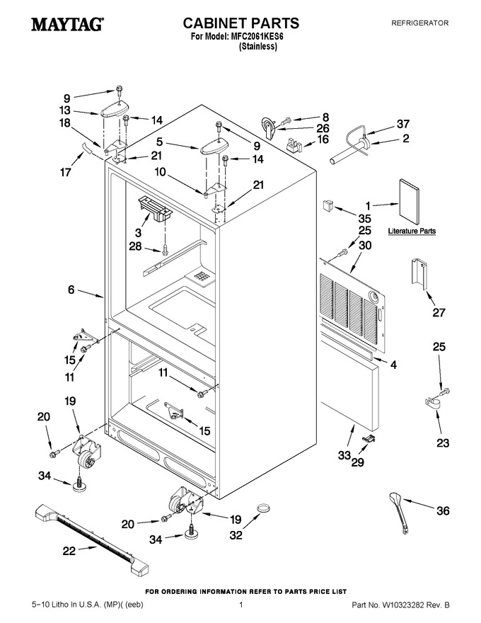 Diagram for MFC2061KES6