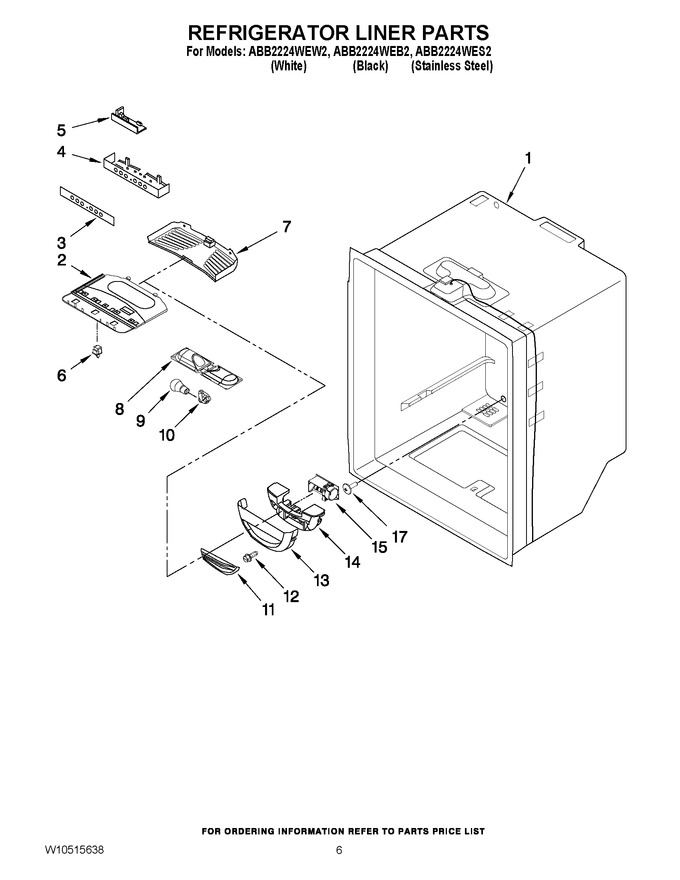 Diagram for ABB2224WEW2