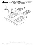 Diagram for 01 - Cooktop Parts