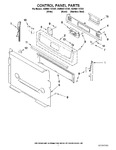 Diagram for 02 - Control Panel Parts