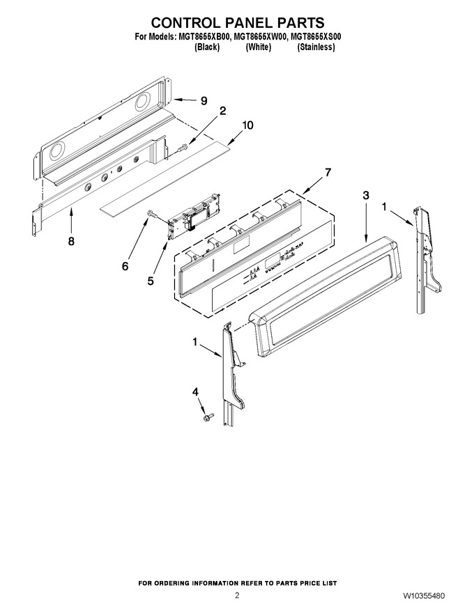 Diagram for MGT8655XB00