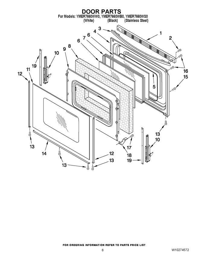 Diagram for YMER7660WW0