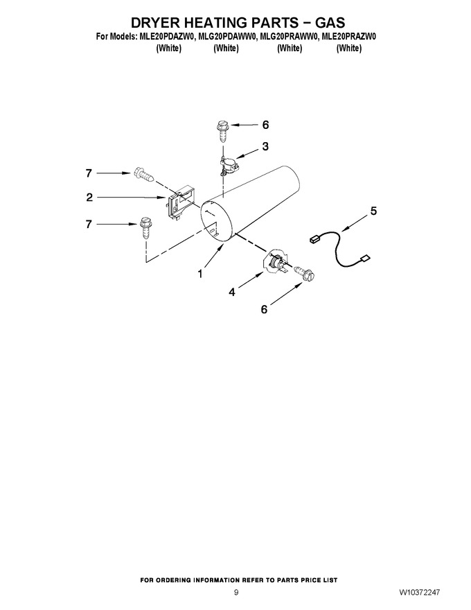 Diagram for MLE20PDAZW0