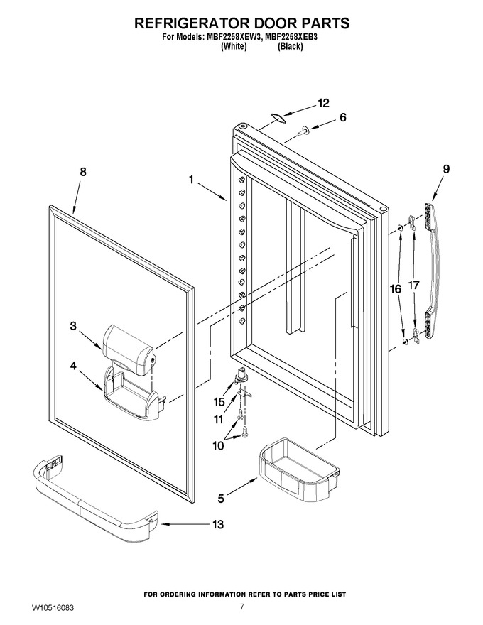 Diagram for MBF2258XEW3