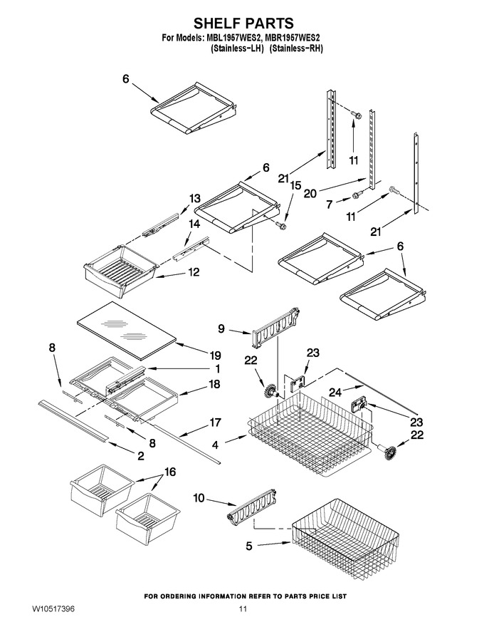 Diagram for MBL1957WES2