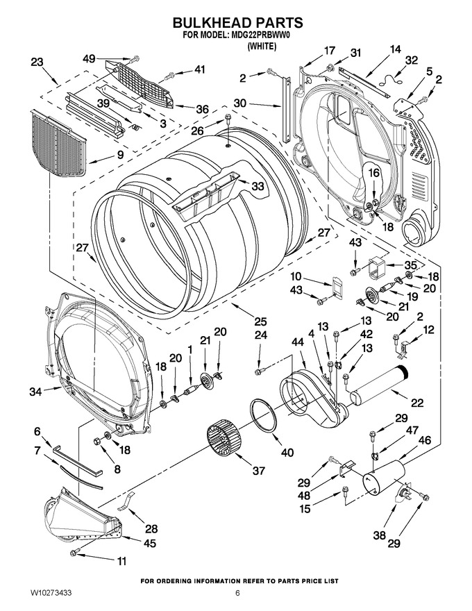 Diagram for MDG22PRBWW0
