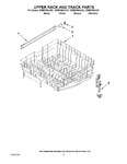 Diagram for 09 - Upper Rack And Track Parts