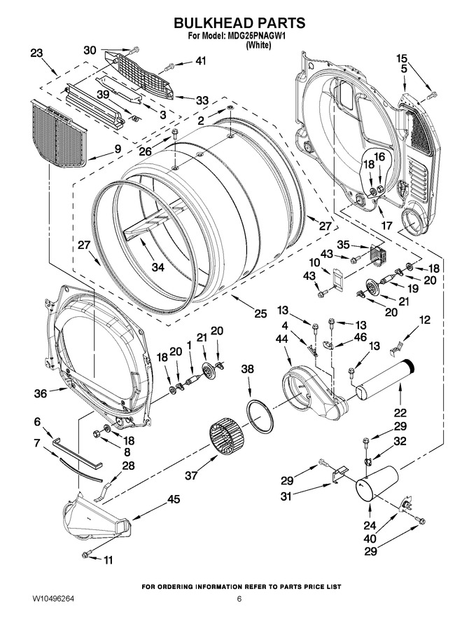Diagram for MDG25PNAGW1
