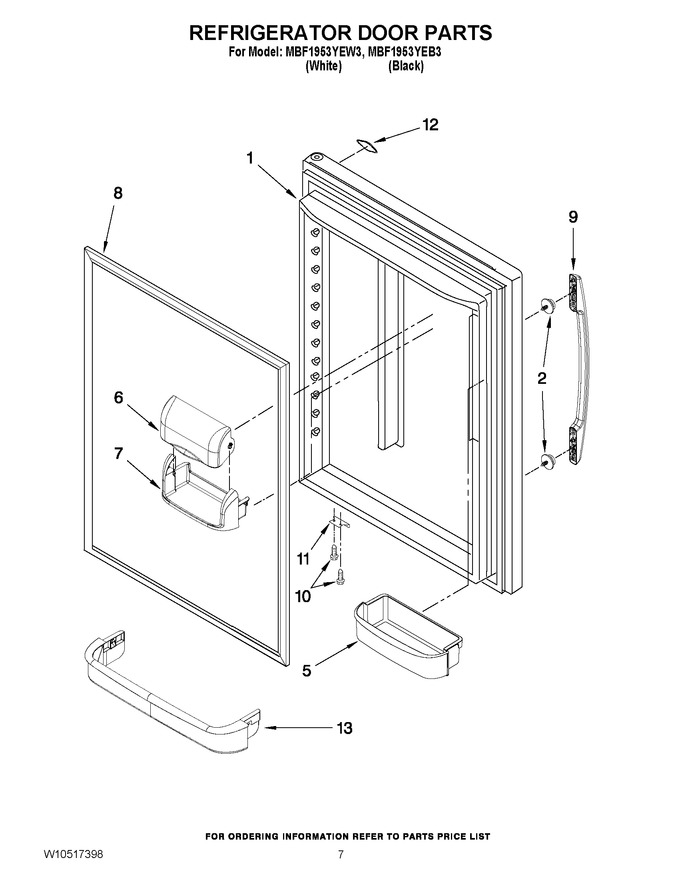 Diagram for MBF1953YEW3