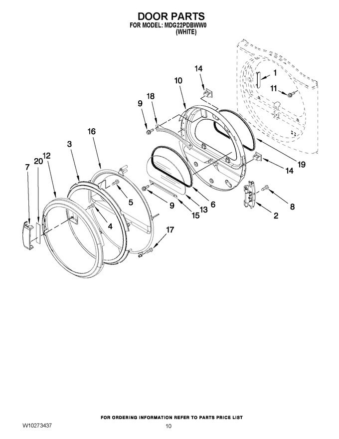 Diagram for MDG22PDBWW0
