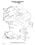 Diagram for 02 - Freezer Liner Parts