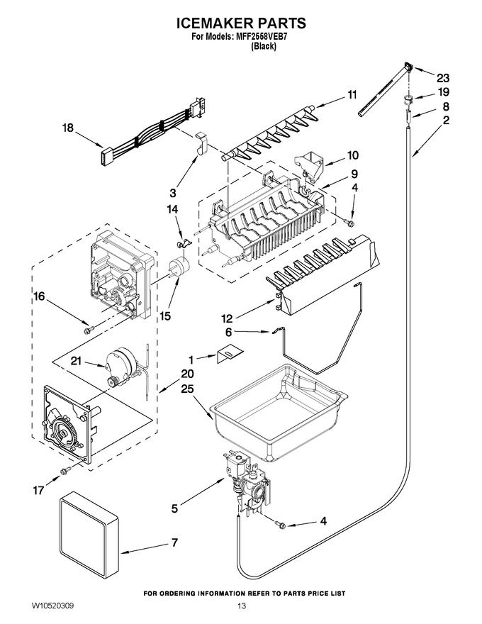 Diagram for MFF2558VEB7