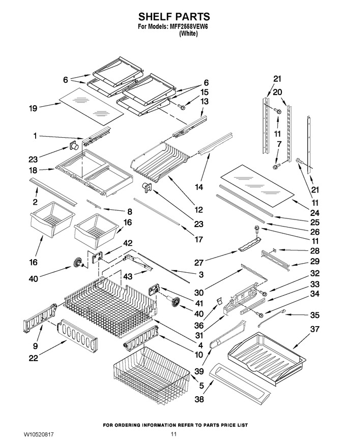 Diagram for MFF2558VEW6