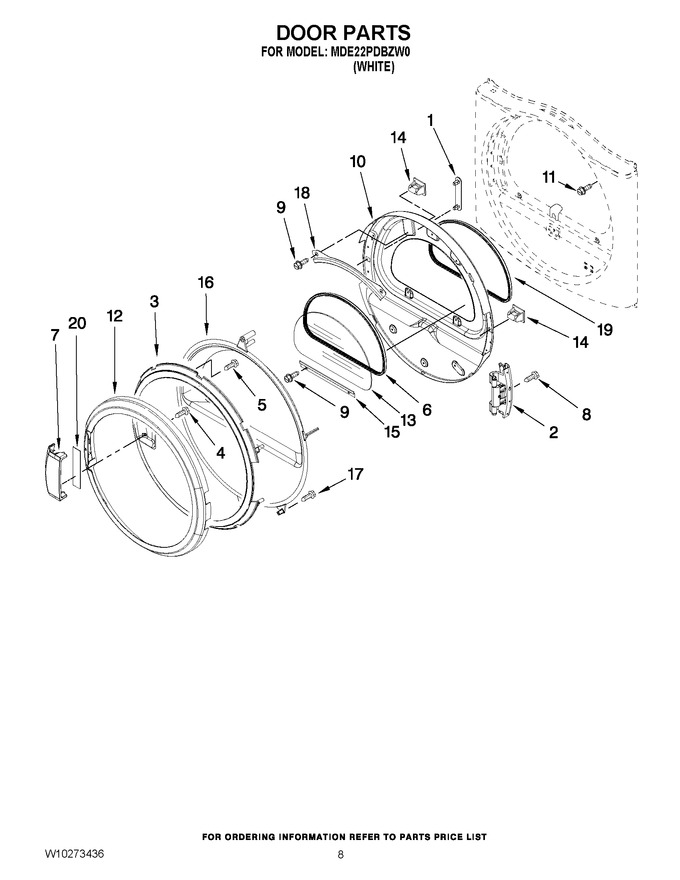 Diagram for MDE22PDBZW0