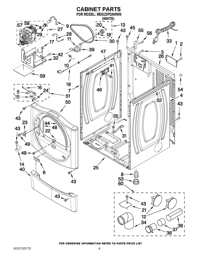 Diagram for MDG22PDAWW0
