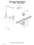 Diagram for 07 - Upper Wash And Rinse Parts