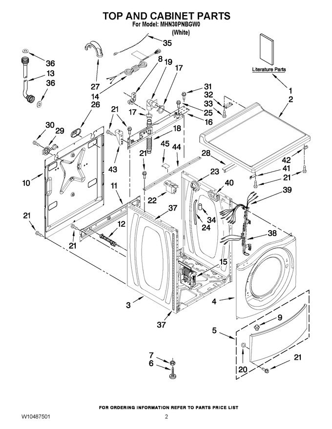 Diagram for MHN30PNBGW0