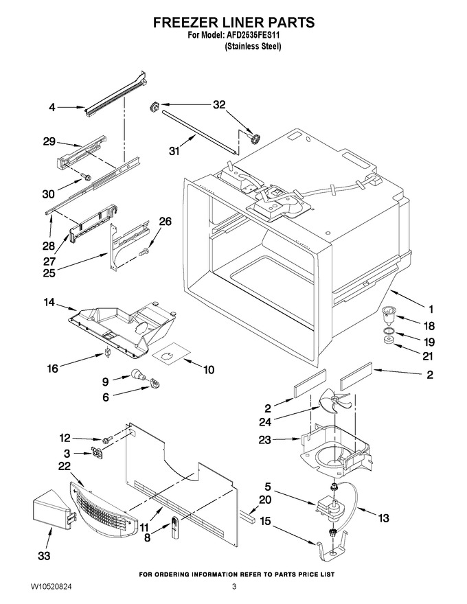 Diagram for AFD2535FES11