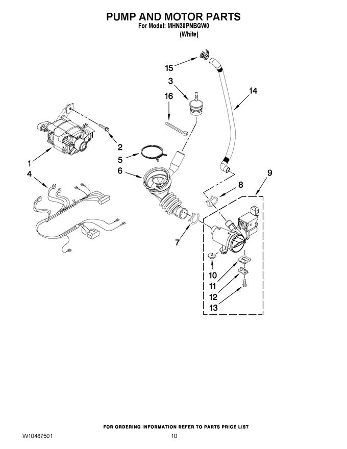 Diagram for MHN30PNBGW0