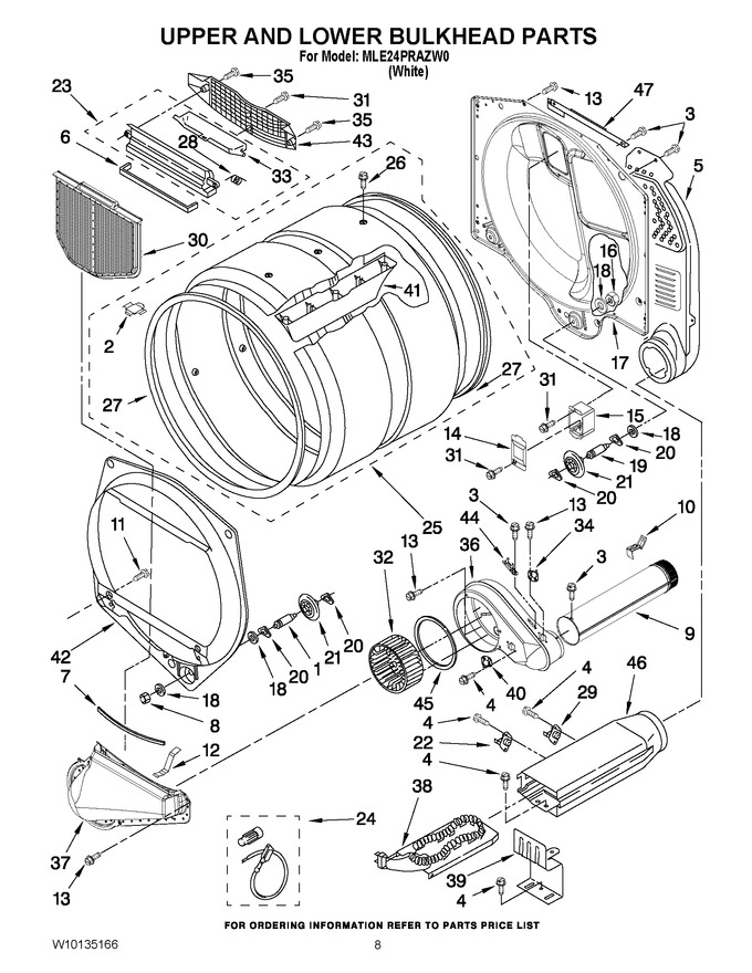 Diagram for MLE24PRAZW0