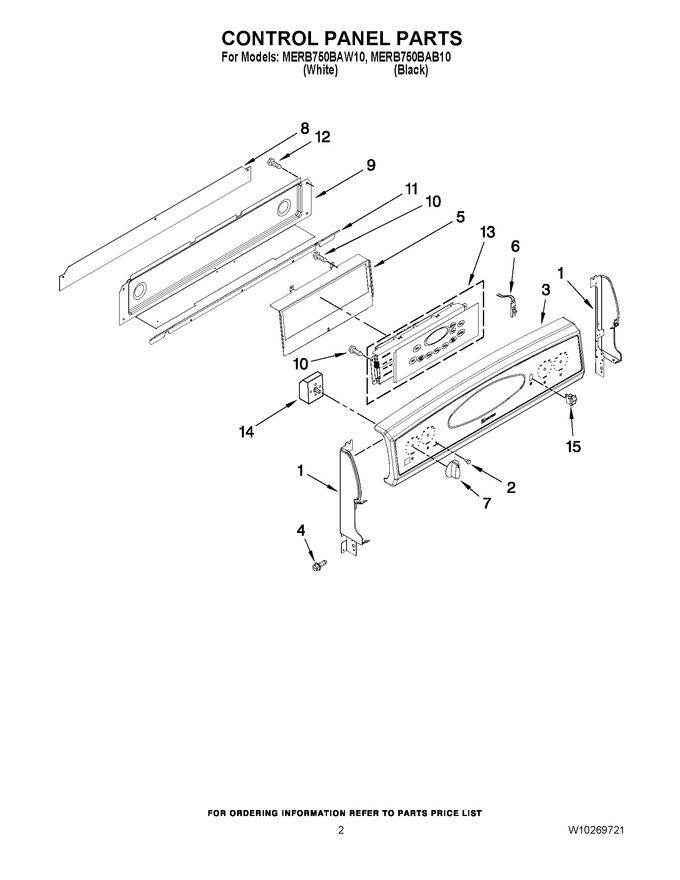 Diagram for MERB750BAW10