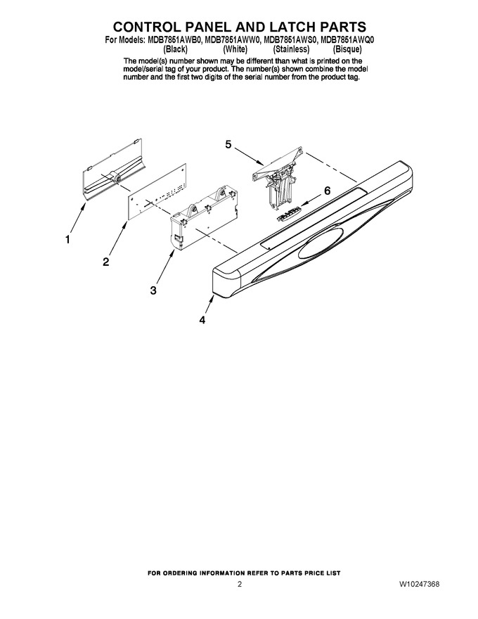 Diagram for MDB7851AWW0