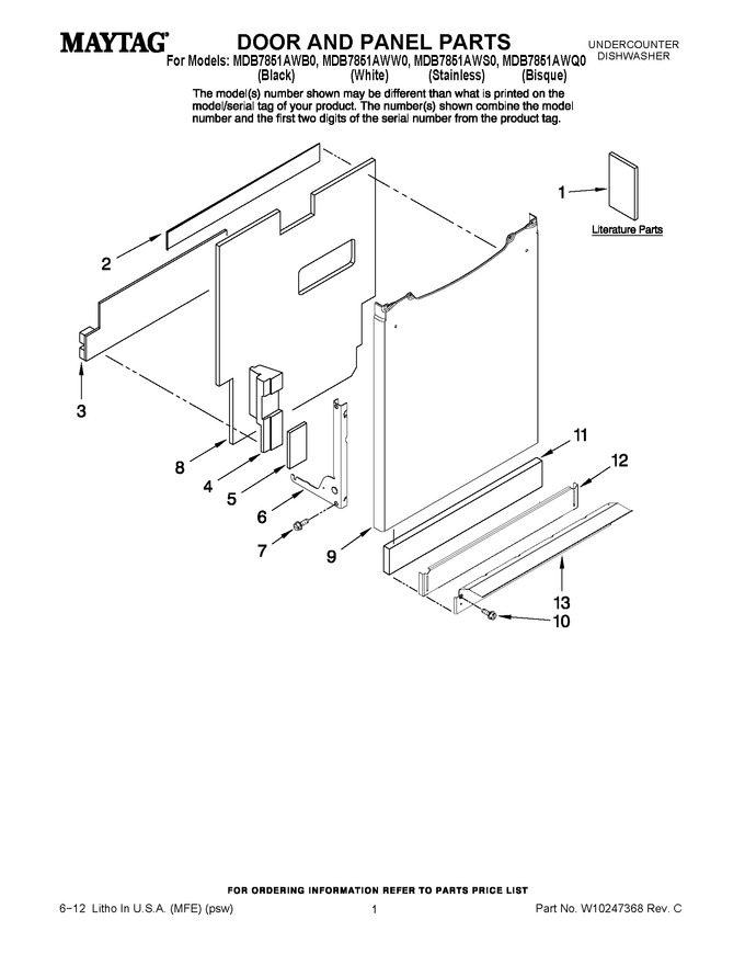 Diagram for MDB7851AWQ0