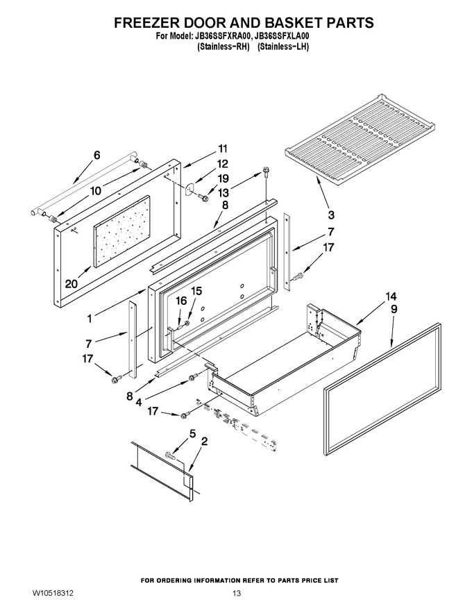 Diagram for JB36SSFXRA00
