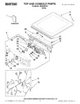 Diagram for 01 - Top And Console Parts