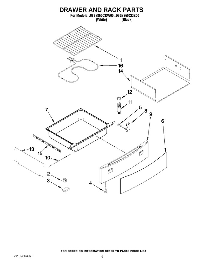 Diagram for JGS8850CDB00