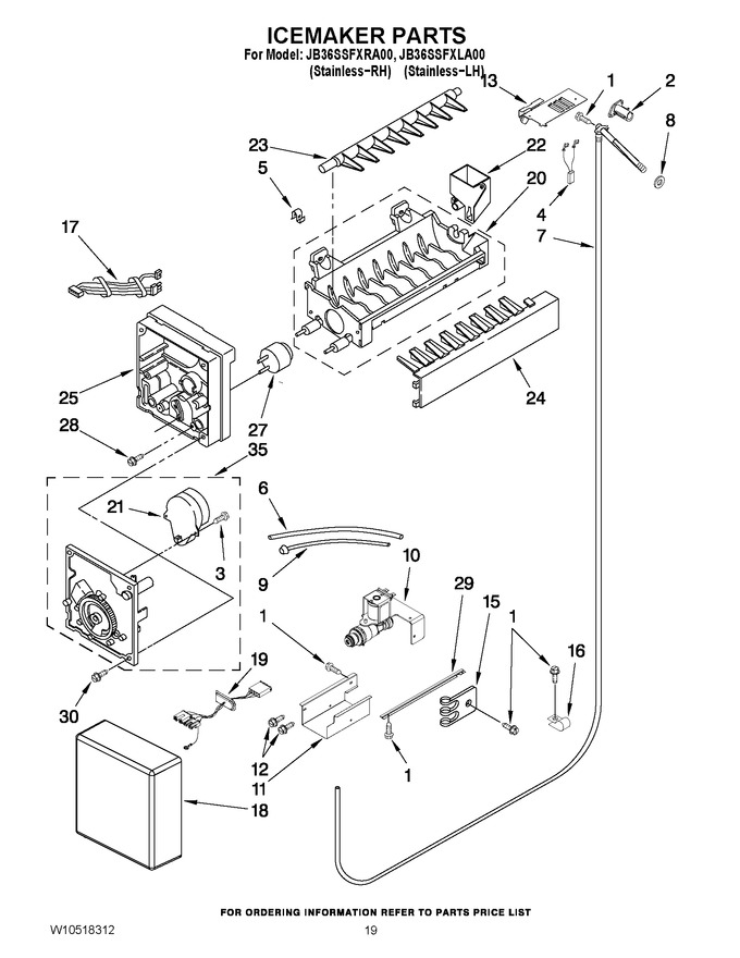 Diagram for JB36SSFXRA00