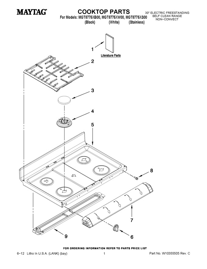 Diagram for MGT8775XB00