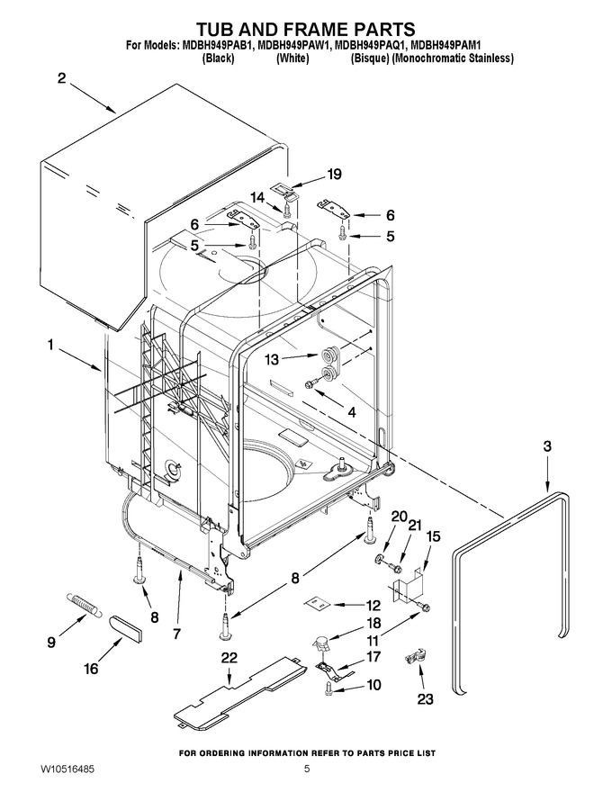Diagram for MDBH949PAB1