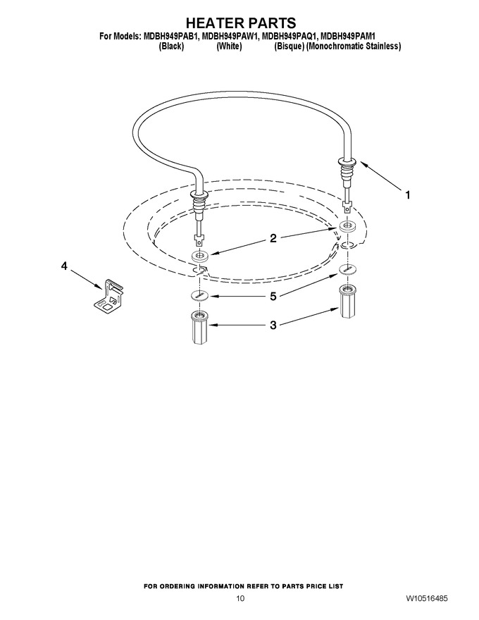 Diagram for MDBH949PAW1