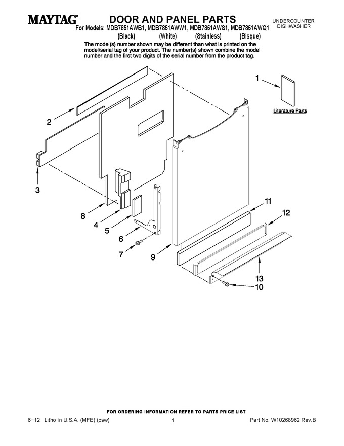 Diagram for MDB7851AWB1