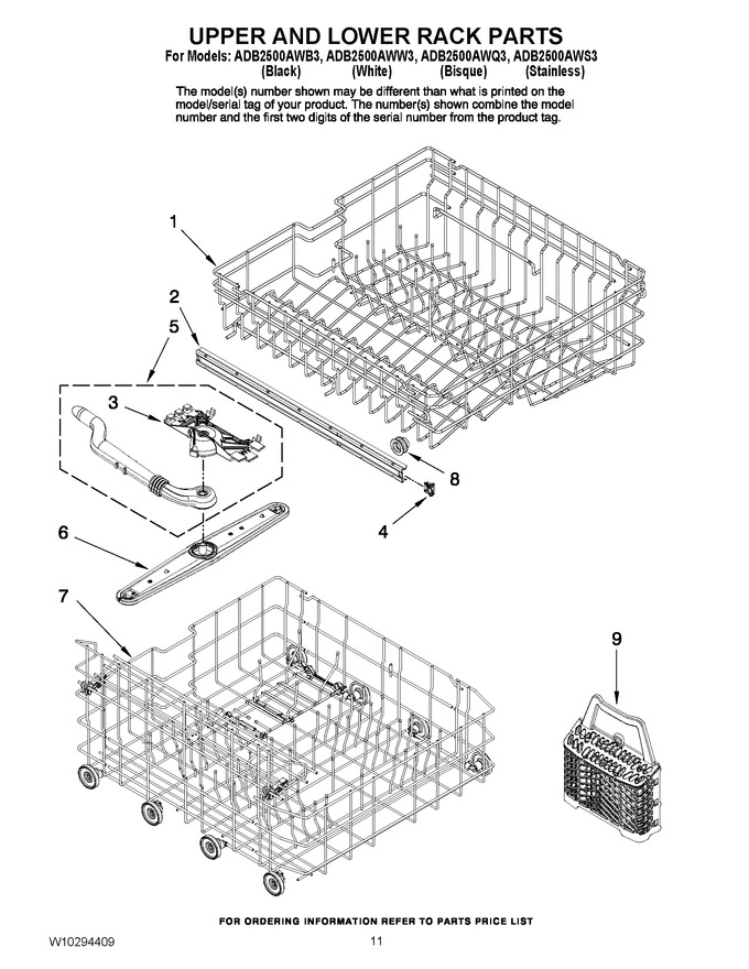 Diagram for ADB2500AWB3