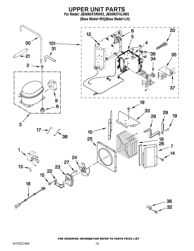 Diagram for JB36NXFXRW03