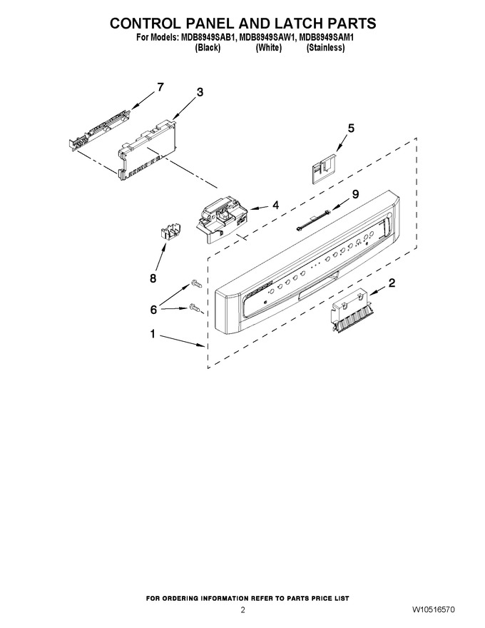 Diagram for MDB8949SAW1