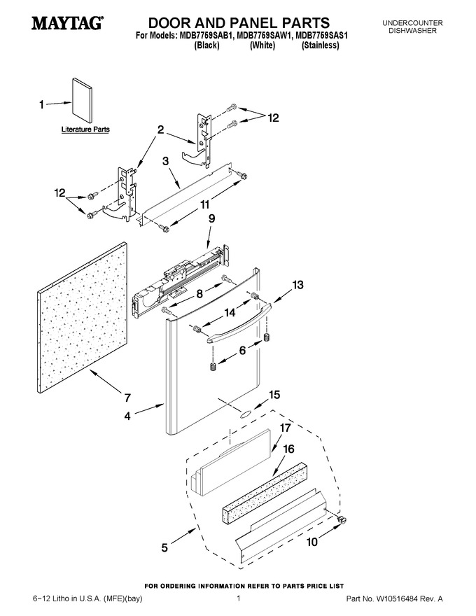 Diagram for MDB7759SAS1