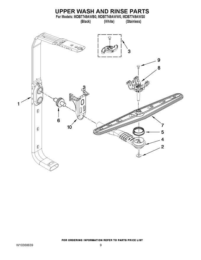 Diagram for MDB7749AWS0