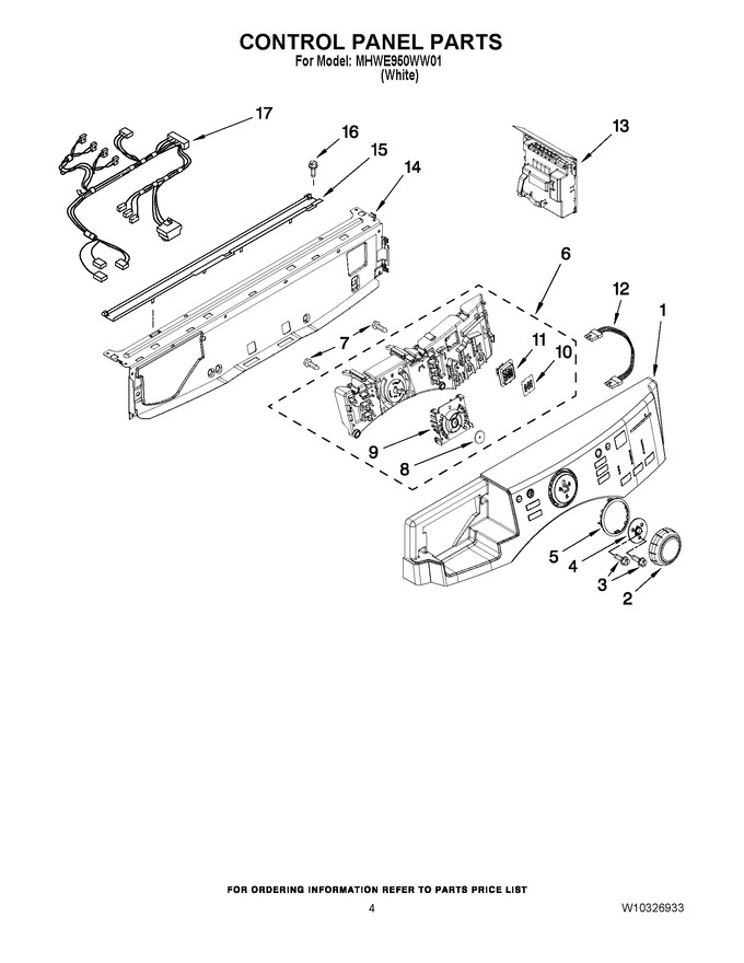 Diagram for MHWE950WW01